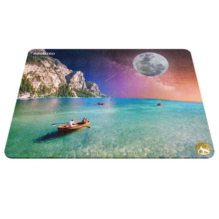 ماوس پد هومرو مدل A3293 طرح ساحل و ماه Hoomero Beach and moon A3293 Mousepad